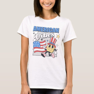 Camiseta Vibrações americanas