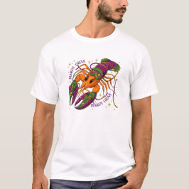 Camiseta Vibrações da Celebração do Carnaval de Mardi Gras