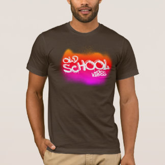 Camiseta Vibrações da escola antiga-90's