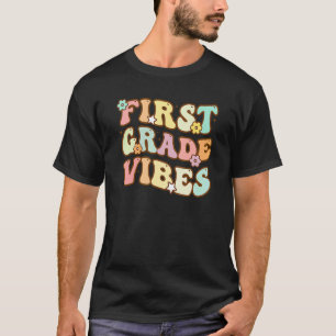 Camiseta Vibrações da Primeira Série Retro Professor Crianç