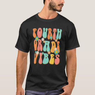 Camiseta Vibrações da Quarta Série Professor da 4ª Série De