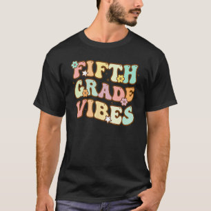 Camiseta Vibrações da Quinta Série Equipe da 5ª Série Retr