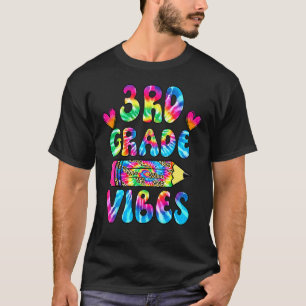 Camiseta Vibrações da Terceira Série De Volta à Escola Tie