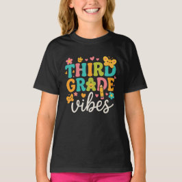 Camiseta Vibrações da Terceira Série - Volta às Aulas Fofa