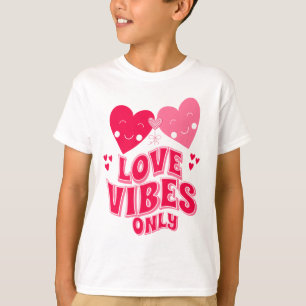 Camiseta Vibrações de Amor do Dia dos Namorados