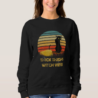 Camiseta Vibrações de Bruxa Vintage Hick Highs Halloween Ca