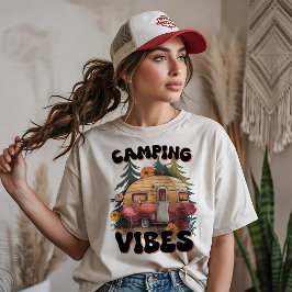 Camiseta Vibrações de Camping