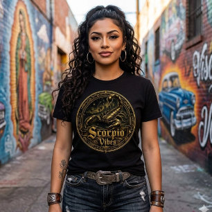 Camiseta Vibrações de Escorpião