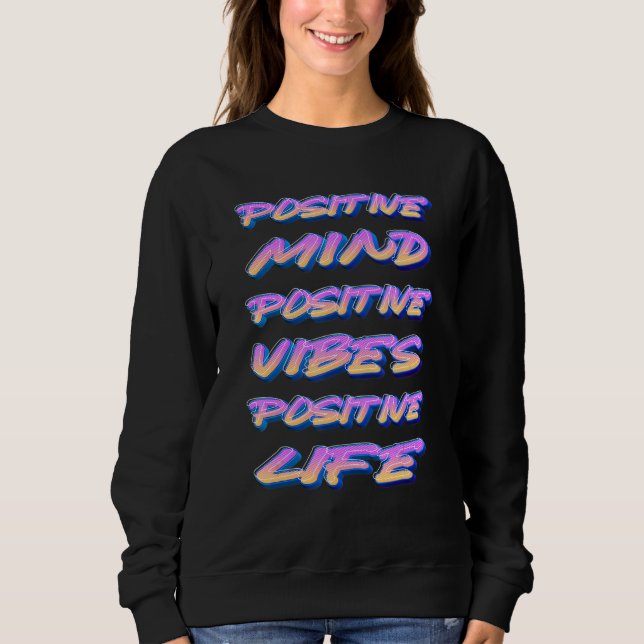 Camiseta Vibrações de Grafite Mentalidade Positiva Motivaçã (Frente)