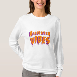 Camiseta Vibrações de Halloween