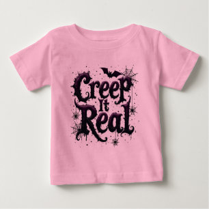 Camiseta Vibrações de Halloween Edgy - Creep It Real