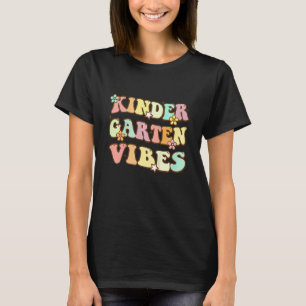 Camiseta Vibrações de Jardim de Infância para Crianças Prim