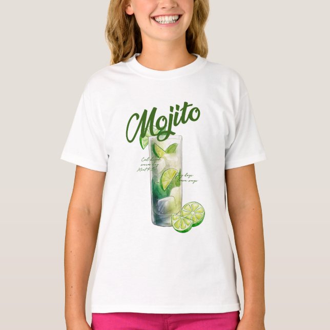 Camiseta Vibrações de Limão Minty (Frente)
