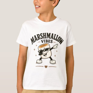 Camiseta Vibrações de marshmallow