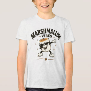Camiseta Vibrações de marshmallow