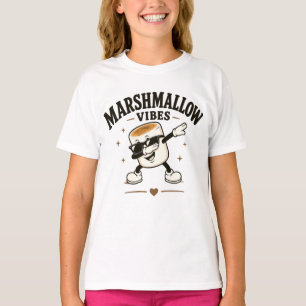 Camiseta Vibrações de marshmallow
