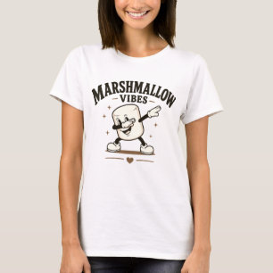 Camiseta Vibrações de marshmallow