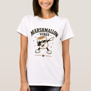 Camiseta Vibrações de marshmallow