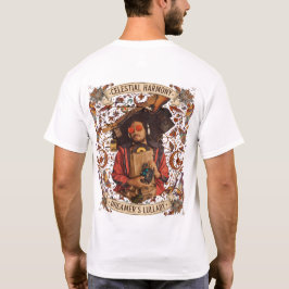 Camiseta Vibrações de Música Retrô & Canção de Ninar do Son