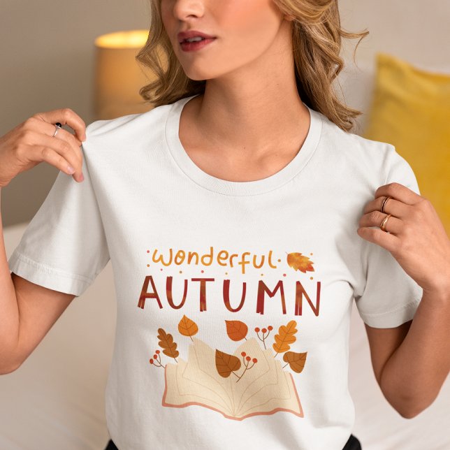 Camiseta Vibrações de Outono (Criador carregado)