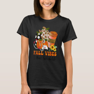 Camiseta Vibrações de Outono & Aquela Vida de Enfermeira de