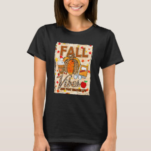 Camiseta Vibrações de Outono e Aquela Vida de Professora On