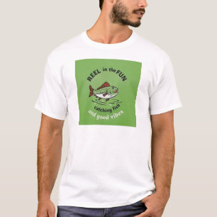 Camiseta Vibrações de Pesca