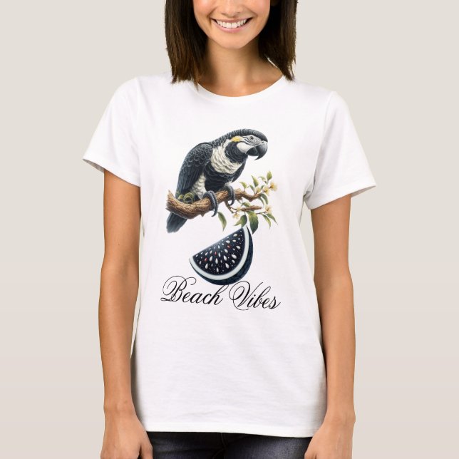 Camiseta Vibrações de Praia (Frente)