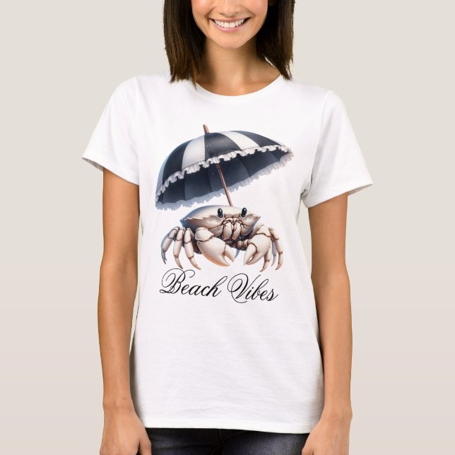 Camiseta Vibrações de Praia (Frente)