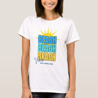 Camiseta Vibrações de Praia Personalizadas 