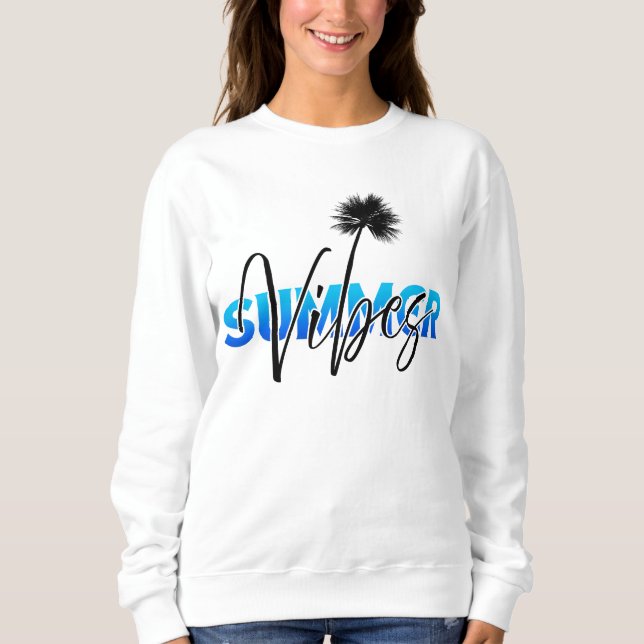 Camiseta vibrações de verão (Frente)