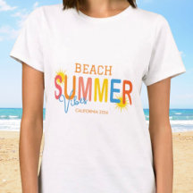 Vibrações de Verão na Praia Personalizadas 