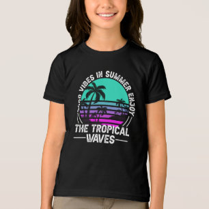 Camiseta Vibrações de Verão Tropical-82646
