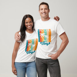 Camiseta Vibrações de Verão - Verão