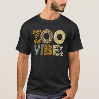 Camiseta Vibrações de Zoológico Estampa de Leopardo Safari