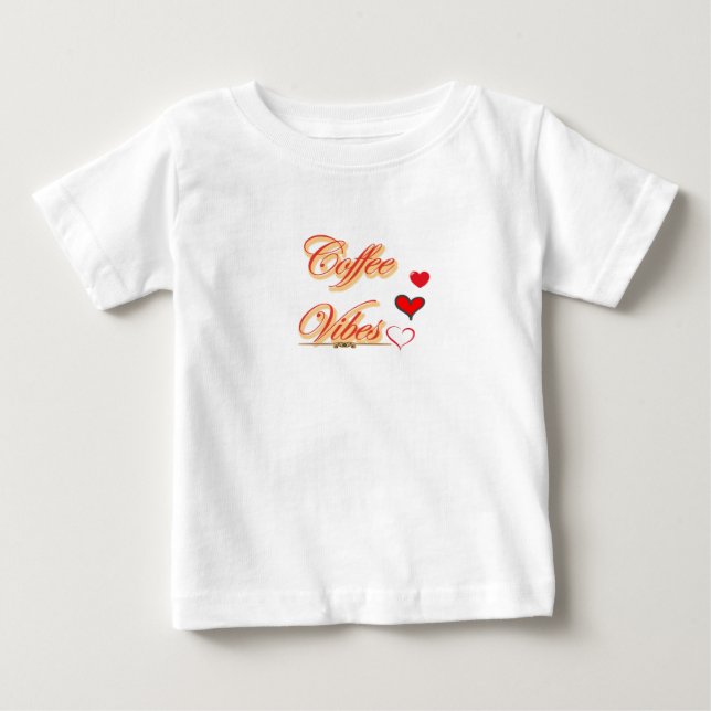 Camiseta  "Vibrações do Café: Tranquilidade Textual" (Frente)