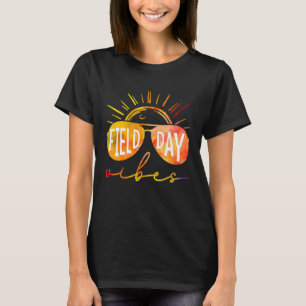 Camiseta Vibrações do Dia de Campo   Para o Dia de Campo do
