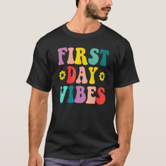 Camiseta Vibrações do Primeiro Dia Vida de Professor Volta 