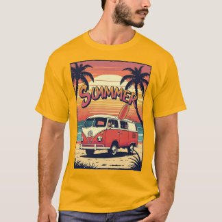Camiseta vibrações do verão
