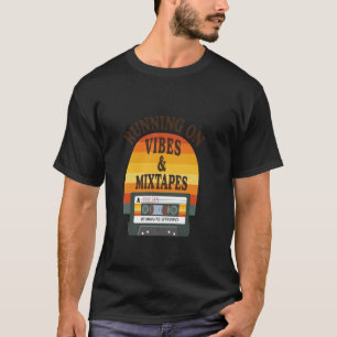 Camiseta Vibrações e Design Retro de Mixtape - Visual de Ve