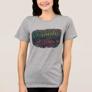 Camiseta Vibrações Familiares