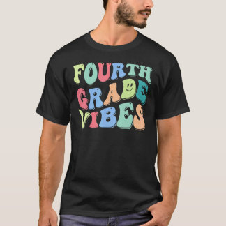 Camiseta Vibrações Groovy da 4ª Quarta Série de Volta às Au