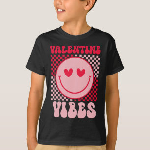 Camiseta Vibrações Groovy de Dia dos Namorados para Menina 