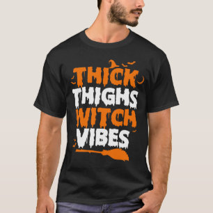 Camiseta vibrações grossas das bruxas