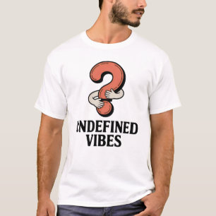 Camiseta Vibrações Indefinidas   Ambiguidade Emocional com 