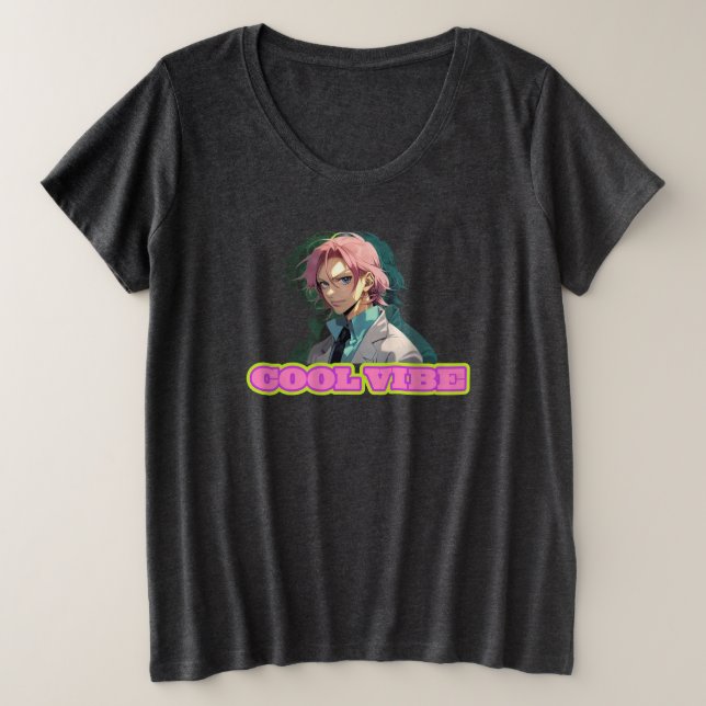 Camiseta Vibrações Legais (Frente do Design)