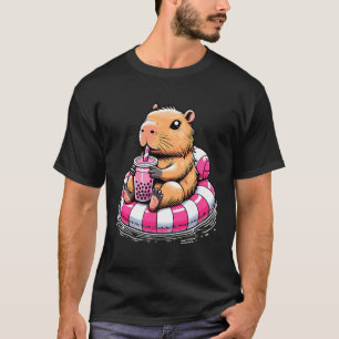 Camiseta Vibrações Legais de Capivara - Presente Divertido