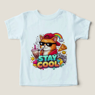 Camiseta Vibrações Legais – Roupas de Rua do Gato Relax