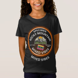 Camiseta Vibrações Mistas das Montanhas Rochosas Vintage