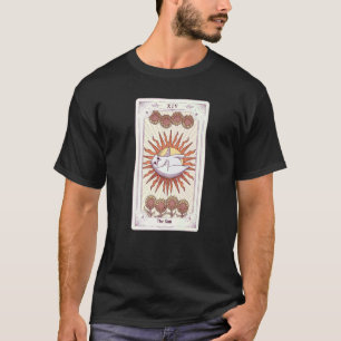 Camiseta Vibrações Místicas Celestiais de Bruxa Fases da Lu